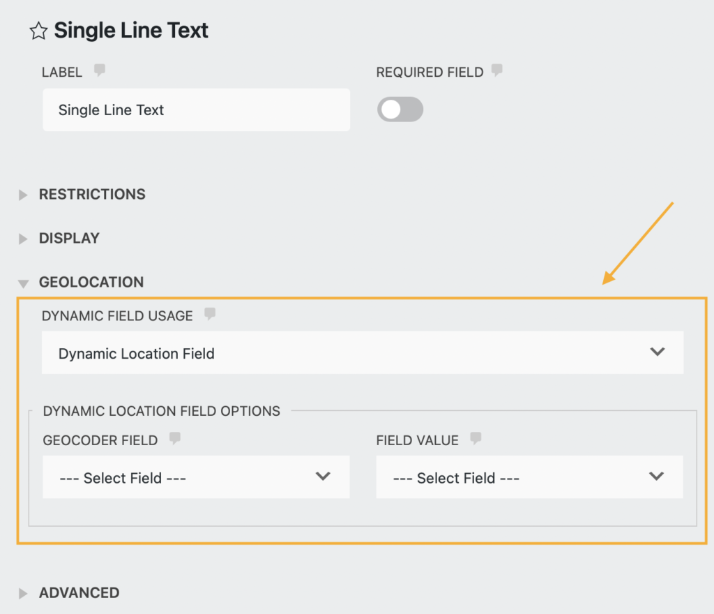 Dynamic Location Field Options - Geolocation For Ninja Forms