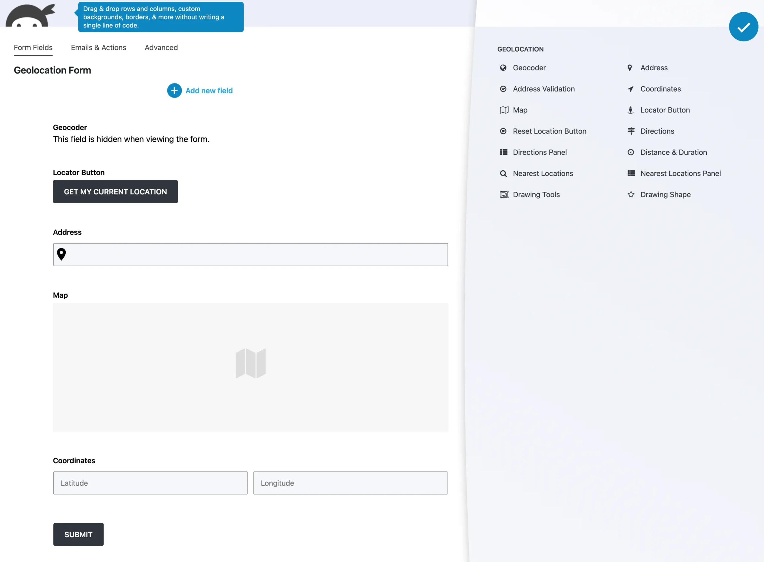 Ninja Forms Form Builder