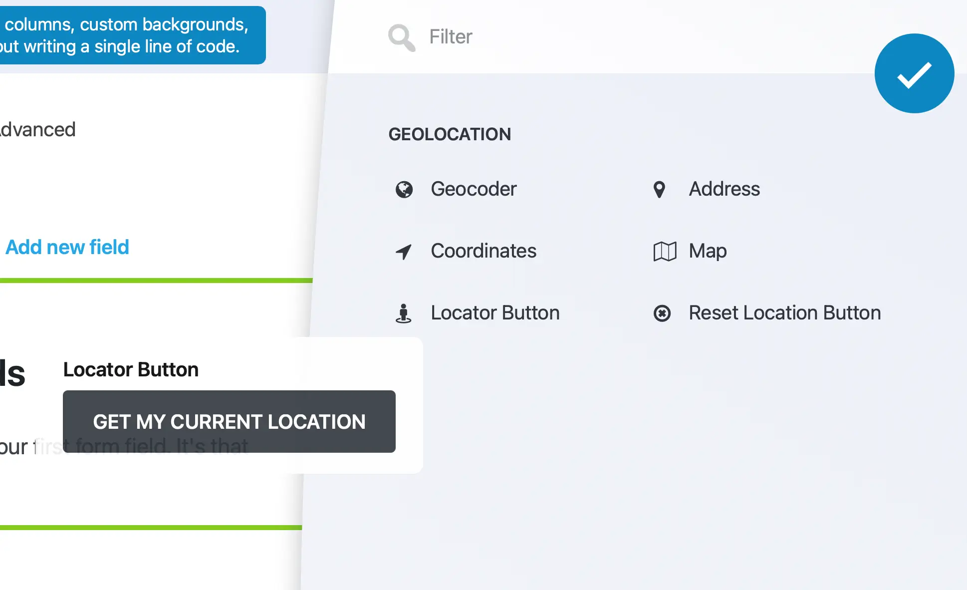 Ninja Forms Geolocation Fields Integration